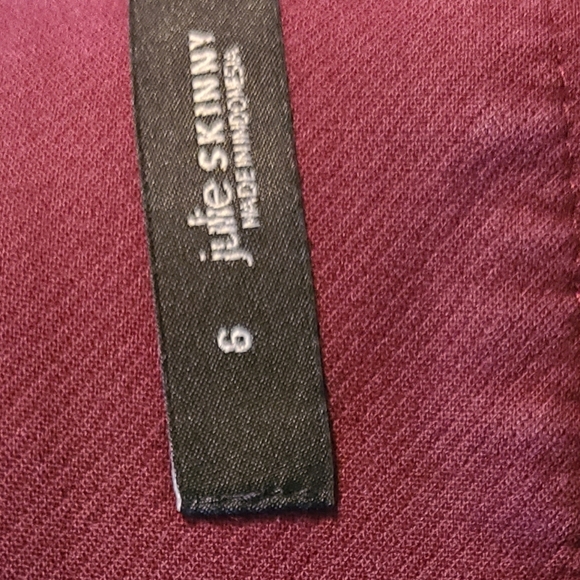 Maroon Loft Skinny Jeans - Picture 4 of 4